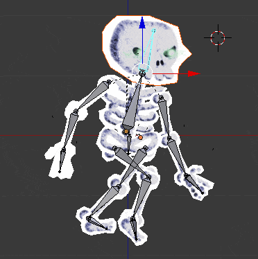 skeleton animated sprite