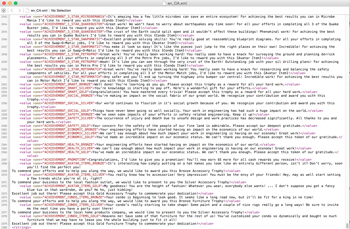 Very cluttered JSON